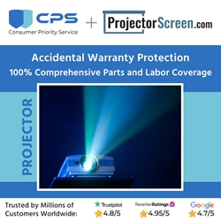 4 Year Exteded Warranty with Accidental Damage Projection and In Home Service for Projectors/Screens under $500 