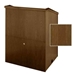 Sound-Craft MML36V-Natural Sapele Presenter Series 48"H x 36"W Multimedia Lectern with Natural Sapele Wood Veneer - Sound-Craft-MML36V-Natural-Sapele