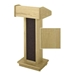 Sound-Craft LCX Club Series 47"H Lectern with Natural Maple Wood Veneer - Sound-Craft-LCX