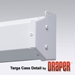 Draper 116187U Targa 100 diag. (60x80) - Video [4:3] - Contrast Grey XH800E 0.8 Gain - Draper-116187U