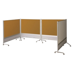 Best-Rite 661AH-HC DOC Mobile Room Partition & Display Panel 