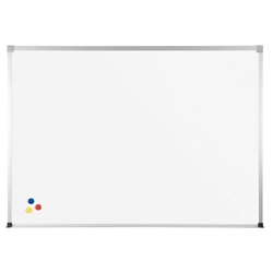 Best-Rite 2H2NC-M Porcelain Steel Whiteboard with ABC Trim 