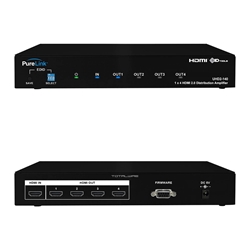 PureLink UHD2-140 1x4 HDMI 2.0 Distribution Amplifier 