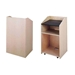 Sound-Craft SCC36-Onyx Classic Series 47"H x 36"W Square Corner Lectern with Onyx Carpeted Fabric - Sound-Craft-SCC36-Onyx