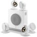 Focal D&#244;me Flax 5.1 Surround Sound System with Sub Air Wireless Subwoofer (White) - Focal-FDOME51AIRFWH