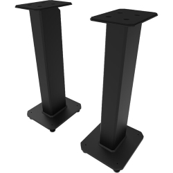 Kanto Living SX Series 26" Fillable Floor Speaker Stands (Pair, Black) 